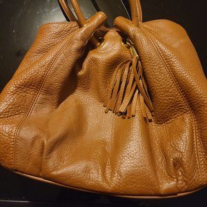 Cognac handbag